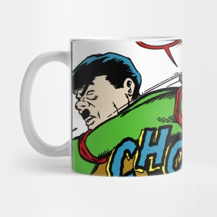 Raph punching Hitler (Black Tees) Mug